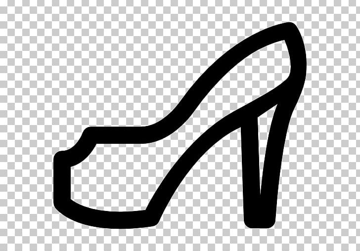 High-heeled Shoe Computer Icons Clothing PNG, Clipart, Accessories, Area, Black, Black And White, Boot Free PNG Download