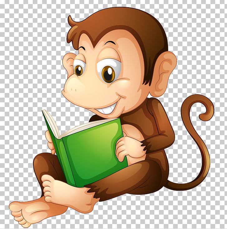 Book Reading Stock Photography Chimpanzee PNG, Clipart, Book, Book Discussion Club, Cartoon, Chimpanzee, Communication Free PNG Download