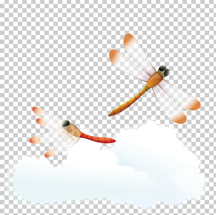 Sky Computer Illustration PNG, Clipart, Clouds, Computer, Computer Illustration, Computer Wallpaper, Dragonfly Free PNG Download