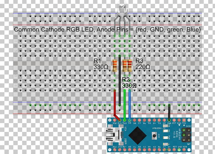 Arduino Light-emitting Diode Wiring Diagram Electronic Circuit RGB Color Model PNG, Clipart, Arduino, Area, Breadboard, Cir, Circuit Component Free PNG Download