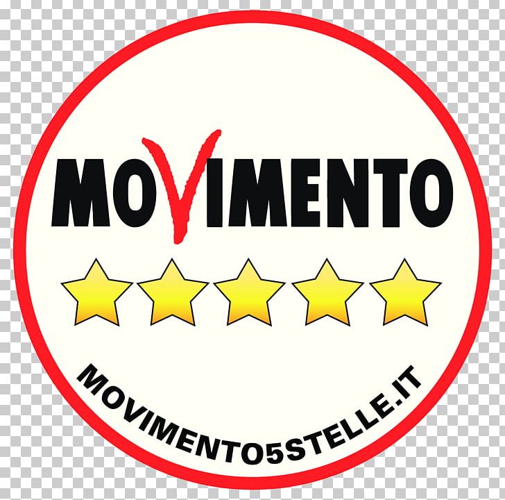 Italy Five Star Movement Logo Organization M5sParlamento PNG, Clipart, Area, Beppe Grillo, Brand, Five Star Movement, Italian Parliament Free PNG Download