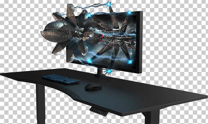 Gaming Computer Computer Desk Video Games Desktop Computers PNG, Clipart, Computer, Computer Desk, Computer Monitor Accessory, Desk, Desktop Computers Free PNG Download