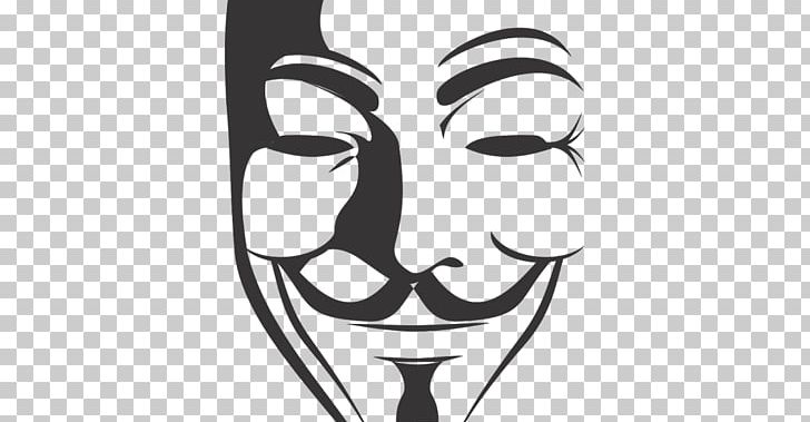 Guy Fawkes Mask V For Vendetta PNG, Clipart, Art, Black, Black And White, Cartoon, Cdr Free PNG Download