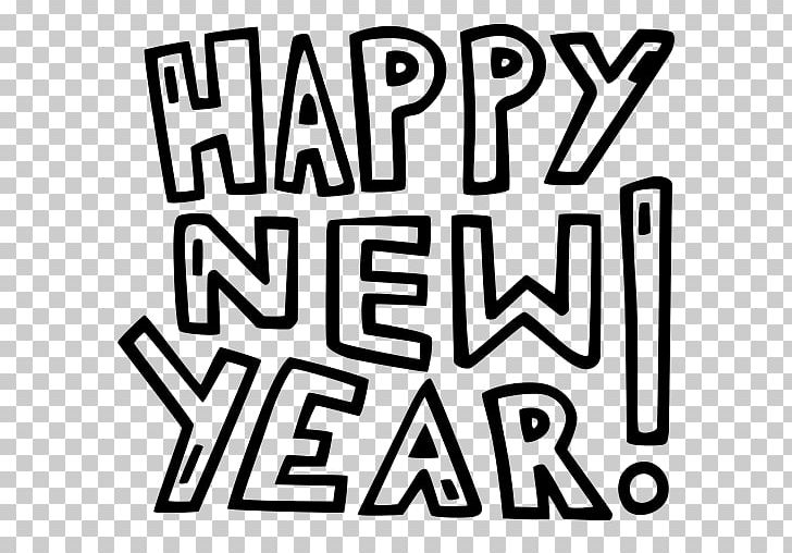 New Year's Day Party New Year's Eve Drawing PNG, Clipart, Angle, Are, Black, Black And White, Brand Free PNG Download