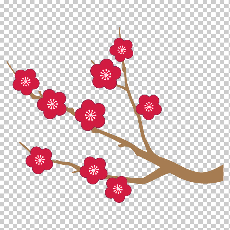 Plum Branch Plum Winter Flower PNG, Clipart, Berry, Blossom, Branch, Cherry Blossom, Currant Free PNG Download