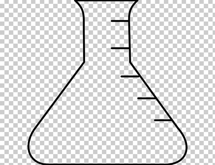 Laboratory Flasks Erlenmeyer Flask Chemistry PNG, Clipart, Angle, Beaker, Black, Black And White, Chemical Substance Free PNG Download