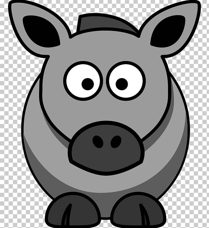 Cartoon Donkey PNG, Clipart, Animals, Animation, Art, Black And White, Cartoon Free PNG Download