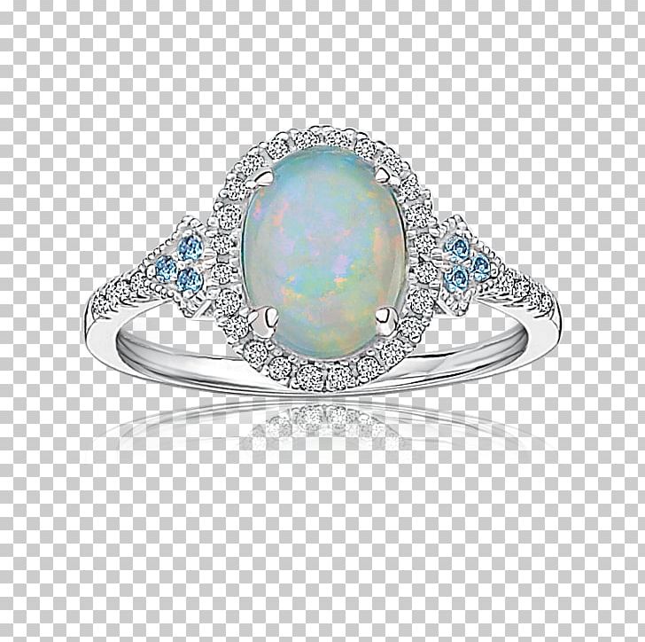 Opal Engagement Ring Wedding Ring Gemstone PNG, Clipart, Body Jewelry, Diamond, Engagement, Engagement Ring, Eternity Ring Free PNG Download