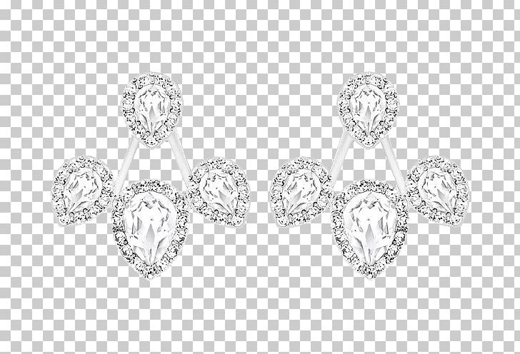 The Earring Swarovski AG Jewellery Necklace PNG, Clipart, Baroque Pearl, Black And White, Body Jewelry, Bracelet, Brand Free PNG Download