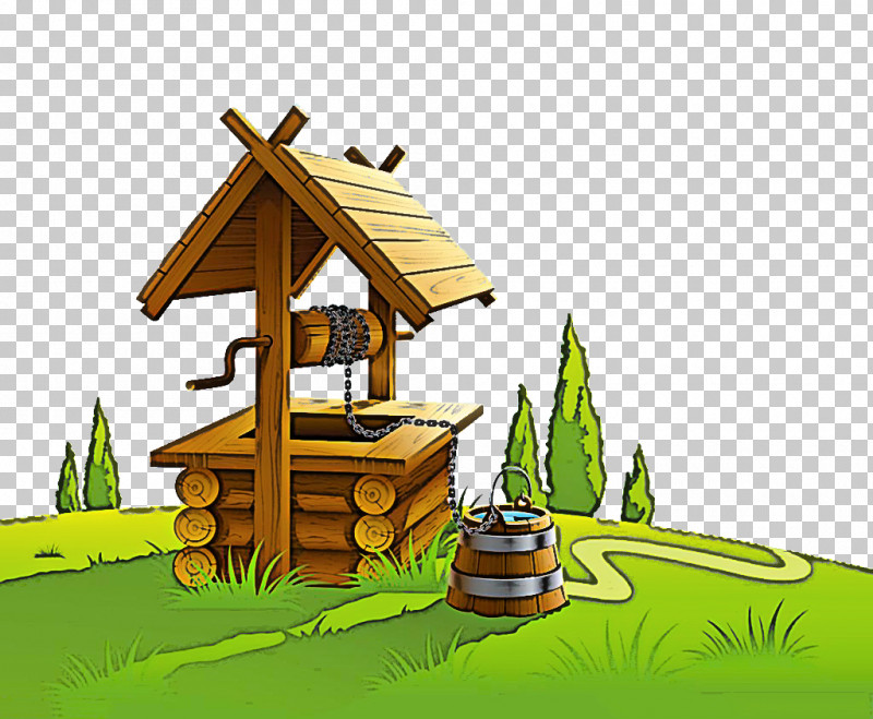 Natural Landscape Grass House Shed Tree PNG, Clipart, Building, Cottage, Farm, Grass, Home Free PNG Download