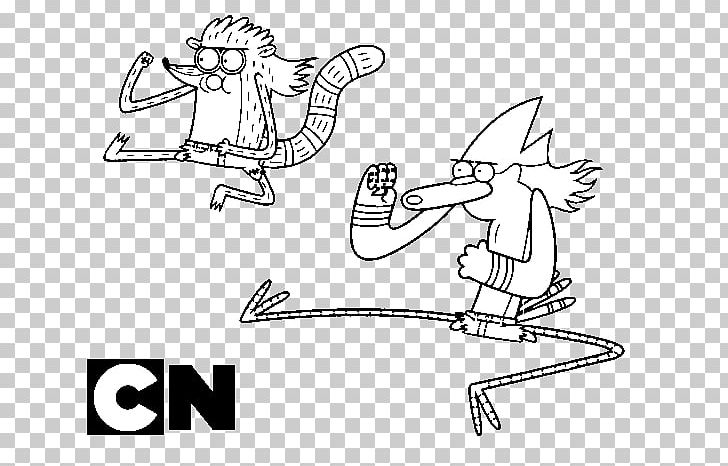 Rigby Mordecai Drawing Coloring Book Cartoon Network PNG, Clipart, Angle, Area, Arm, Art, Art Free PNG Download