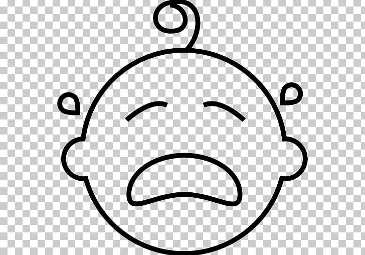 Crying Infant Child PNG, Clipart, Area, Black And White, Child, Circle, Computer Icons Free PNG Download