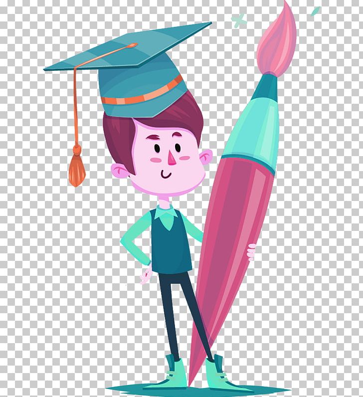 Cartoon Doctorate Bachelor's Degree Estudante Master's Degree PNG, Clipart, Academic Certificate, Bachelors Degree, Blue, Brush, Brush Effect Free PNG Download