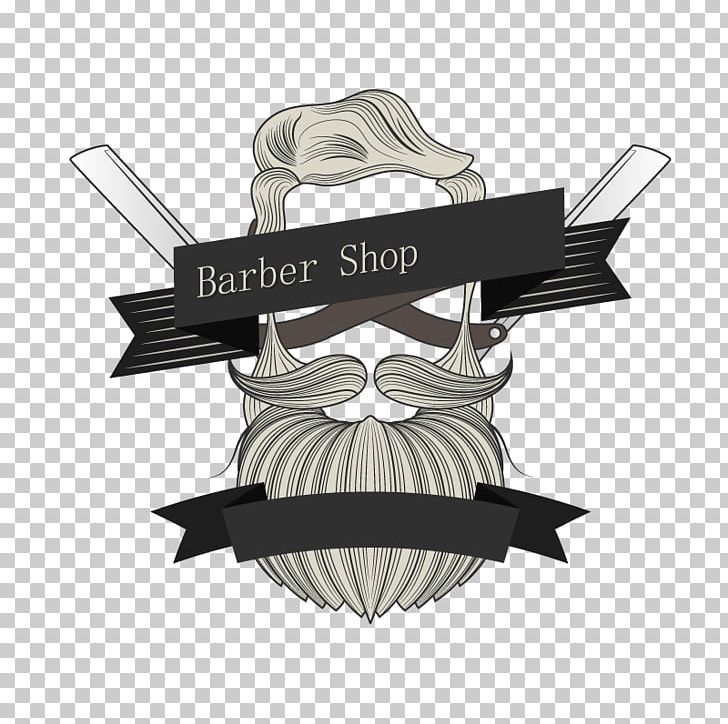 Logo Barber Graphic Design PNG, Clipart, Art , Banner, Barbershop, Beard, Bearded Man Free PNG Download
