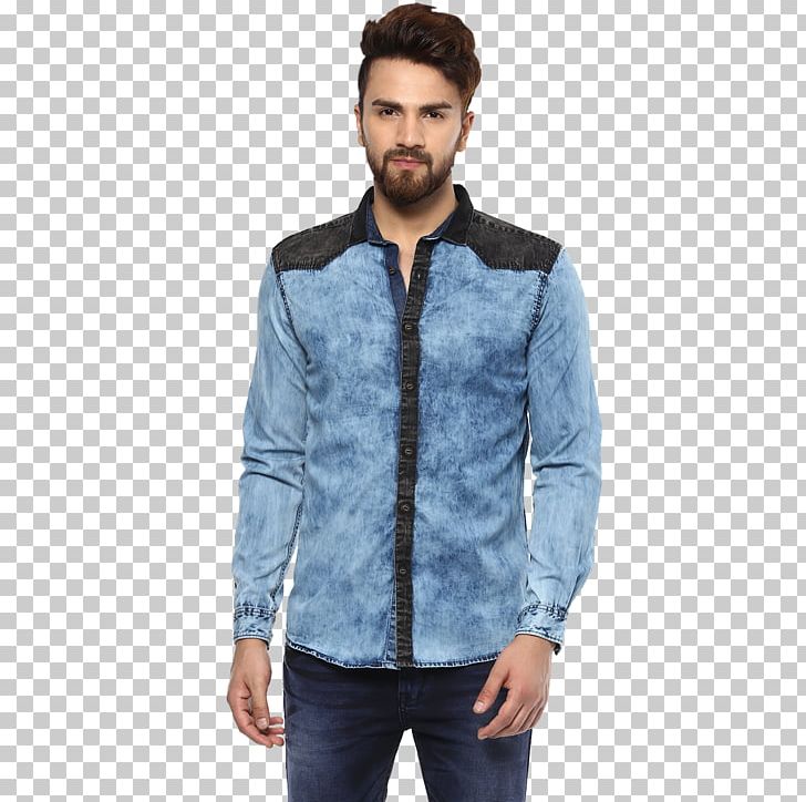 Denim Shirt Jean Jacket Sleeve Jeans PNG, Clipart, Blue, Button, Clothing, Denim, Down Shirt Free PNG Download