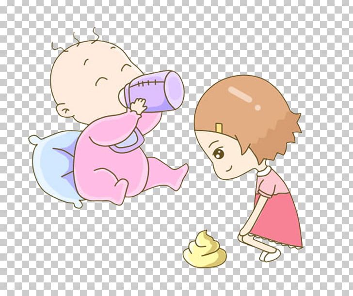 Milk Infant Baby Bottle Eating PNG, Clipart, Baby, Boy, Cartoon, Cartoon Character, Cartoon Eyes Free PNG Download