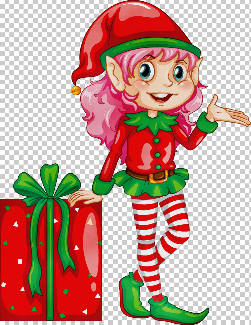 Christmas Elf PNG, Clipart, Cartoon, Christmas, Christmas Elf, Christmas Eve, Paint Free PNG Download