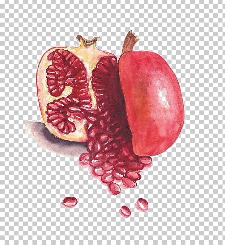 Pomegranate Fruit Auglis PNG, Clipart, Auglis, Cartoon Pomegranate, Creative, Creative Fruit, Designer Free PNG Download