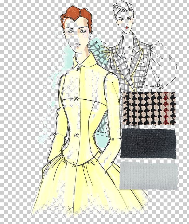 Fashion Illustration Dress Pattern PNG, Clipart, Art, Behavior, Character, Clothing, Costume Free PNG Download