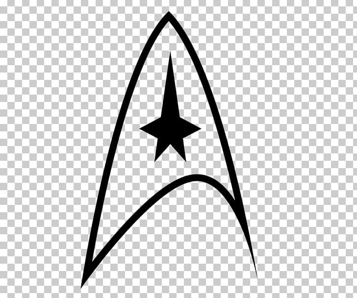 Logo Star Trek Starfleet Symbol PNG, Clipart, Angle, Area, Black, Black And White, Circle Free PNG Download
