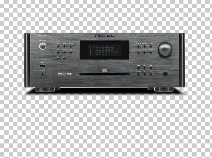 Radio Receiver Rotel Audio Power Amplifier High Fidelity PNG, Clipart, Amplifier, Audio, Audio Equipment, Audio Power Amplifier, Cd Player Free PNG Download