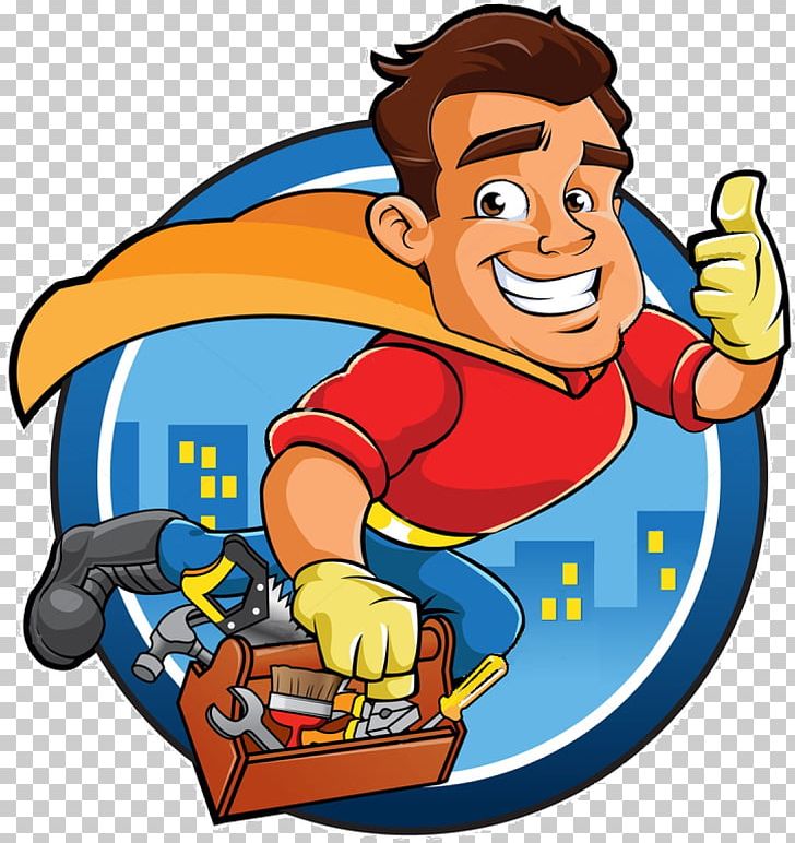 Handyman Superhero PNG, Clipart, Area, Cartoon, Drawing, Fiction, Fictional Character Free PNG Download