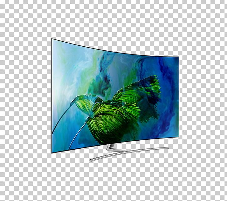 Samsung Q8C Quantum Dot Display LED-backlit LCD 4K Resolution Television PNG, Clipart, 4k Resolution, Computer Monitor, Display Device, Flat Panel Display, Lcd Tv Free PNG Download