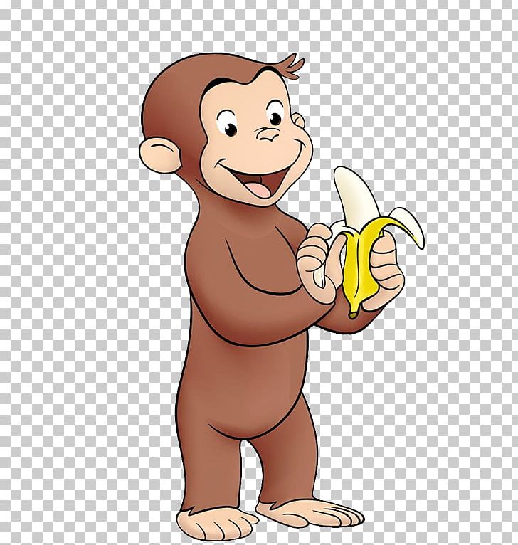 Curious George YouTube T-shirt Monkey PNG, Clipart, Arm, Art, Banana Clipart, Boy, Carnivoran Free PNG Download