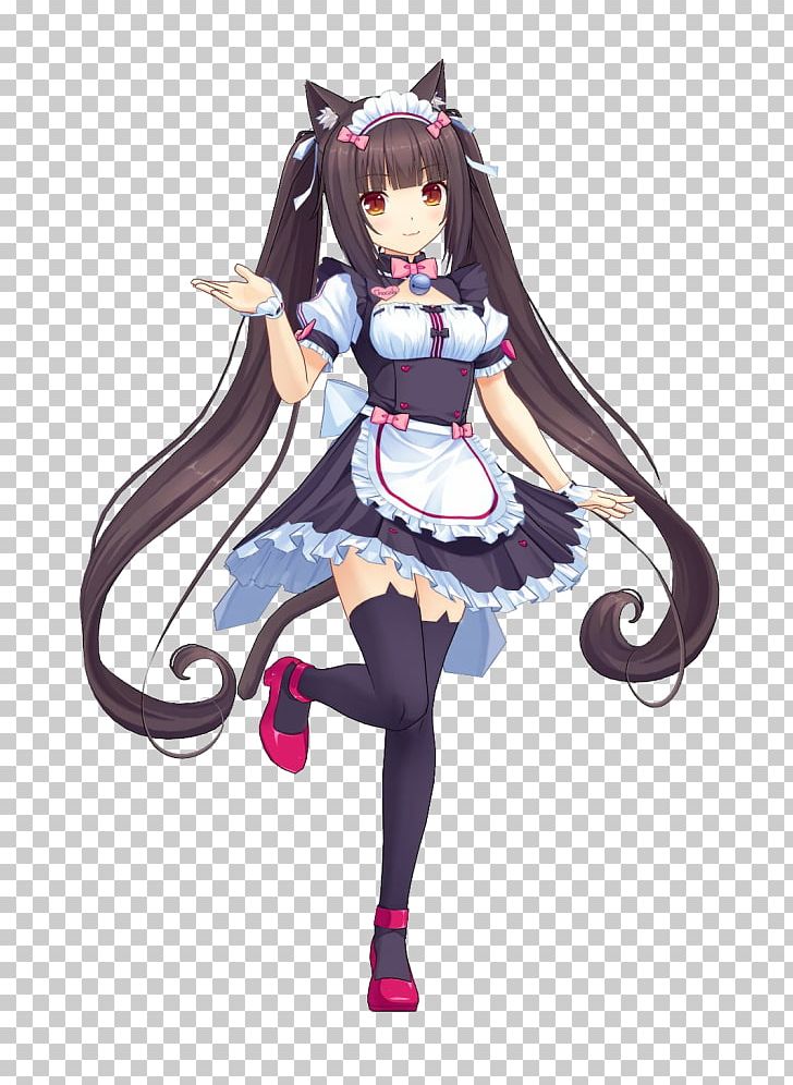 NEKOPARA Vol. 0 Cat Chocolate Anime PNG, Clipart, Animals, Anime, Brown Hair, Cat, Chocola Free PNG Download