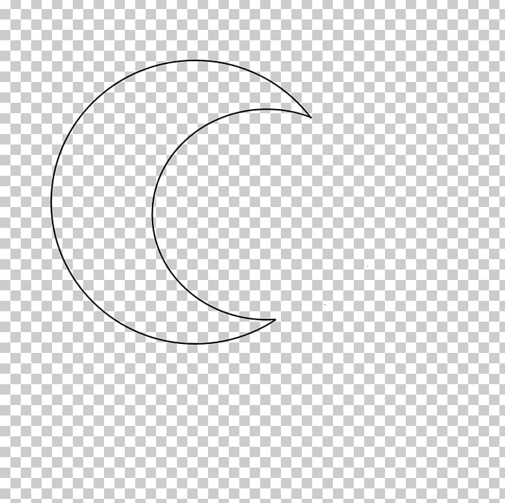 Circle Crescent White Point PNG, Clipart, Alan R Moon, Angle, Area, Black, Black And White Free PNG Download