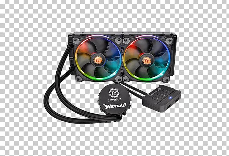Computer System Cooling Parts Thermaltake Water Cooling RGB Color Model Light-emitting Diode PNG, Clipart, 8bit Color, Color, Computer, Computer Fan, Computer System Cooling Parts Free PNG Download