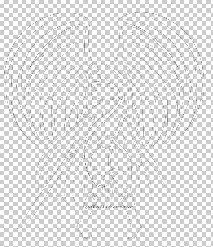 Line Art White Cartoon Sketch PNG, Clipart, Angel, Angel M, Angel Wings, Anime, Arm Free PNG Download