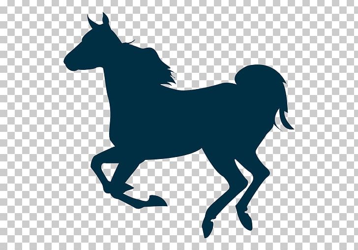 Mustang Gallop Pony Stallion Silhouette PNG, Clipart, Art, Black And White, Dog Like Mammal, Drawing, Equestrian Free PNG Download