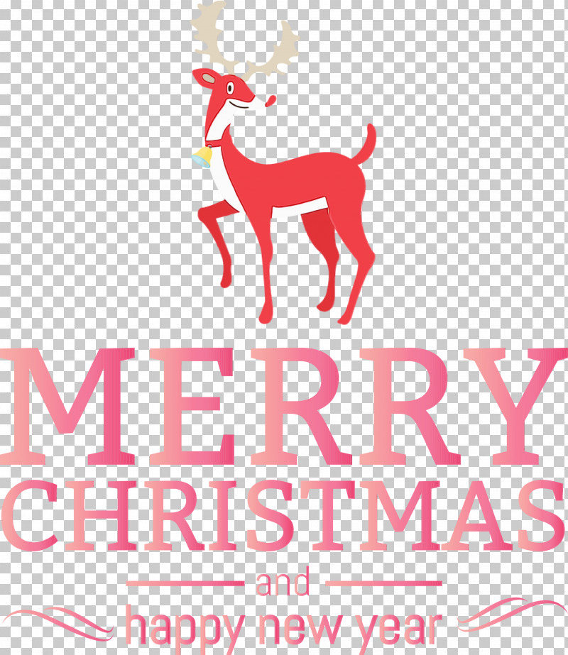 Reindeer PNG, Clipart, Deer, Happy New Year, Line, Logo, Mathematics Free PNG Download