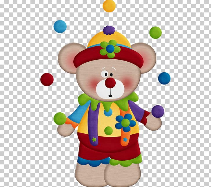 Bear Clown Circus Drawing PNG, Clipart, Animals, Art, Baby Toys, Bear, Birthday Free PNG Download