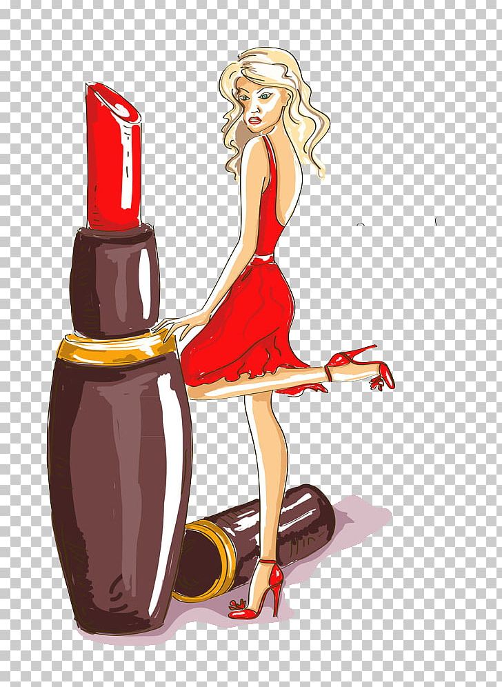 Lipstick Cosmetics Make-up Poster PNG, Clipart, Adv, Art, Beauty, Bijin, Business Woman Free PNG Download