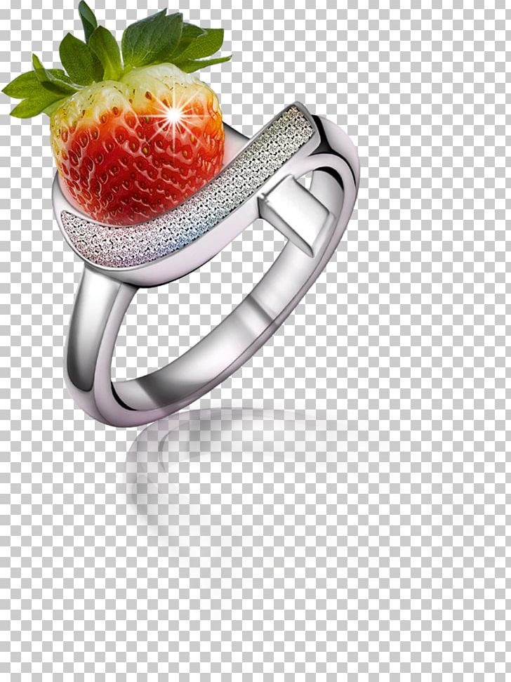 Strawberry Ring Creativity PNG, Clipart, Art, Body Jewelry, Computer Icons, Creative, Creative Background Free PNG Download