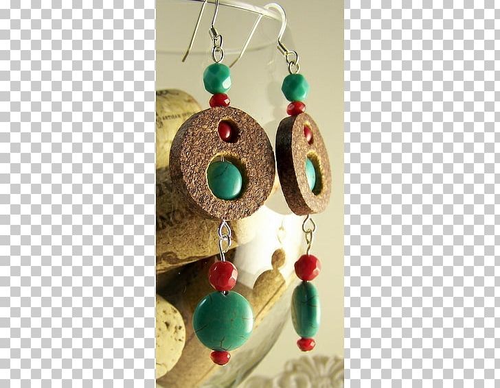 Earring Cork Wine Jewellery Turquoise PNG, Clipart, Bead, Bijou, Bottle, Bung, Christmas Decoration Free PNG Download