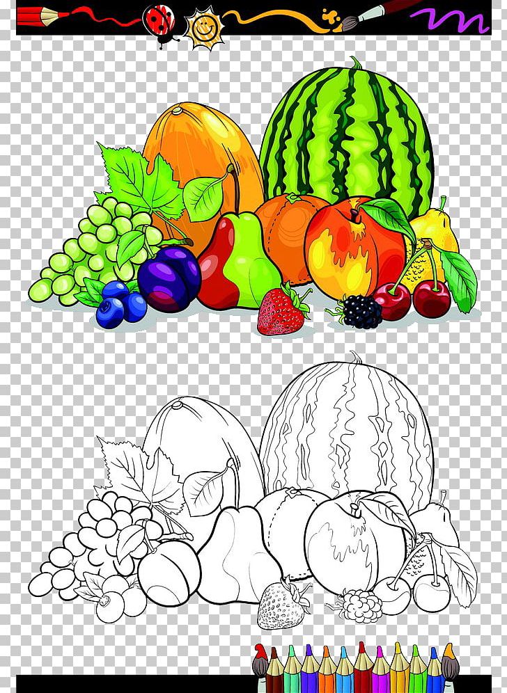 Fruit Vegetable Sketch PNG, Clipart, Art, Artwork, Banana, Blueberry, Cartoon Free PNG Download