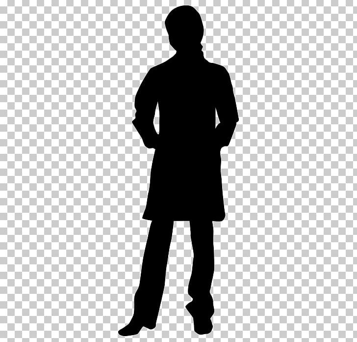 Silhouette Scientist PNG, Clipart, Animals, Arm, Black, Black And White, Clothing Free PNG Download
