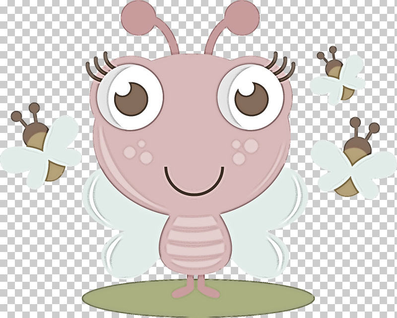 Cartoon Pink Animation Smile PNG, Clipart, Animation, Cartoon, Pink, Smile Free PNG Download