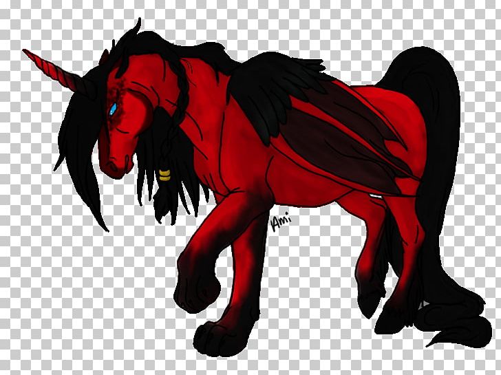 Demon Unicorn Devil Legendary Creature PNG, Clipart, Art, Demon, Devil, Directors Cut, Drawing Free PNG Download
