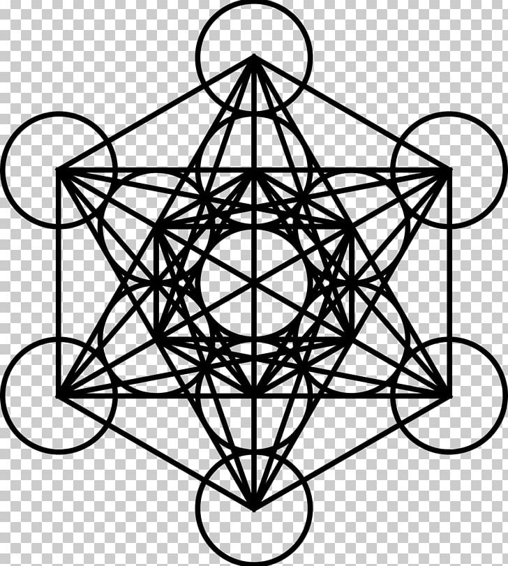 Metatron's Cube Overlapping Circles Grid Sacred Geometry PNG, Clipart,  Free PNG Download