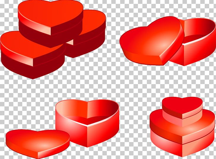 Valentine's Day Gift Heart Box PNG, Clipart, Box, Decorative Box, Encapsulated Postscript, Gift, Gift Box Free PNG Download