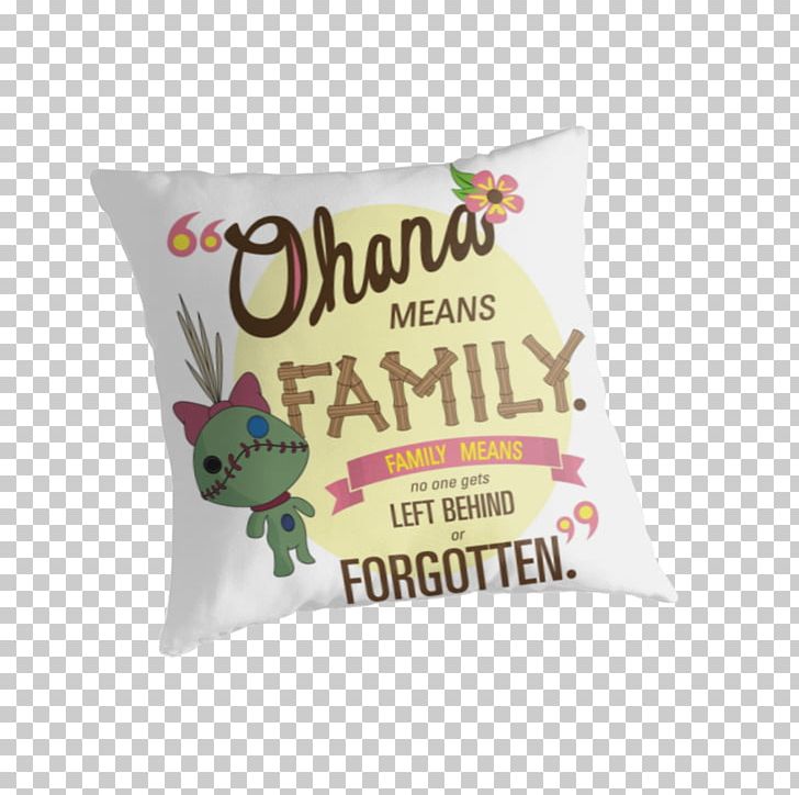 Lilo & Stitch Lilo Pelekai Ohana Quotation PNG, Clipart, Character, Cushion, Lilo Pelekai, Lilo Stitch, Material Free PNG Download