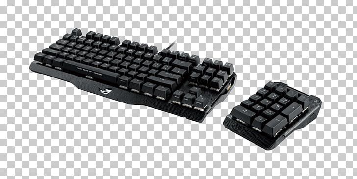 Computer Keyboard Gaming Keypad Republic Of Gamers Cherry Asus PNG, Clipart, Asus, Asus Rog Claymore, Asus Uk, Cherry, Claymore Free PNG Download