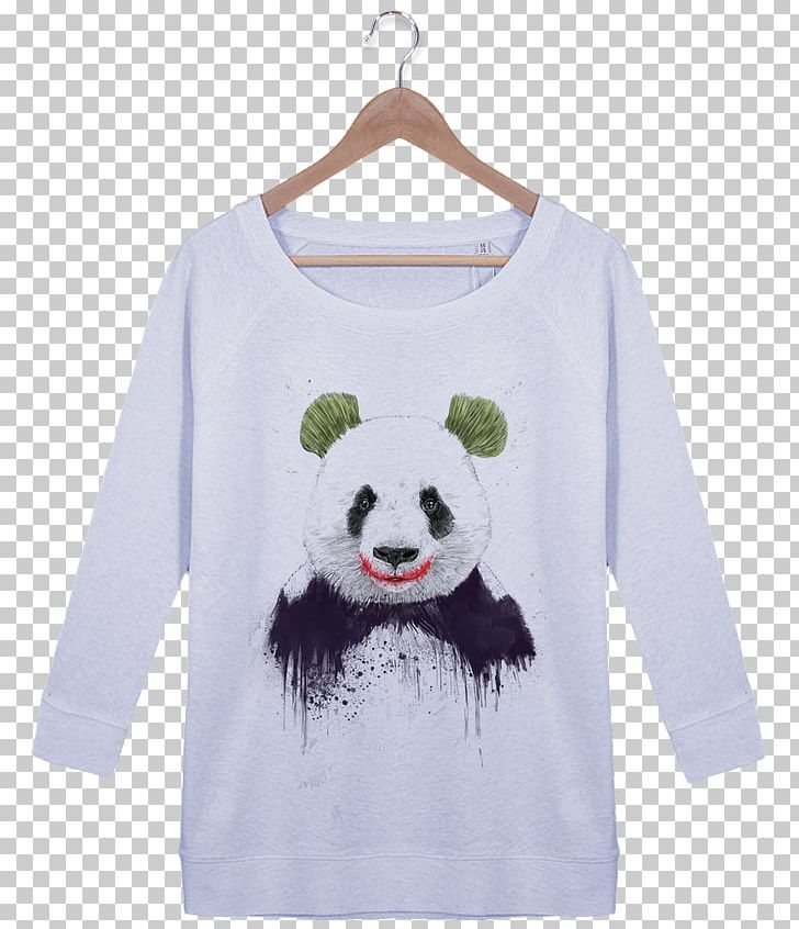 Giant Panda Red Panda T-shirt Bluza Bear PNG, Clipart, Bag, Bear, Bluza, Clothing, Collar Free PNG Download