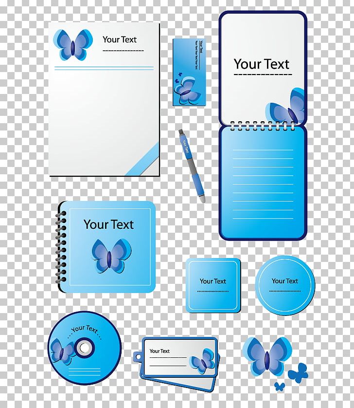 Paper Stationery Notebook PNG, Clipart, Blue, Business, Business Card, Clipboard, Communication Free PNG Download