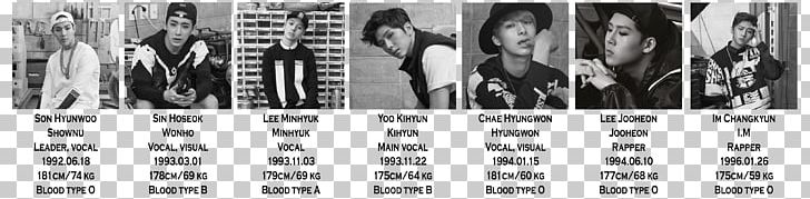 Monsta X K-pop Singer Korean Drama PNG, Clipart, Angle, Black, Black And White, Boy Band, Brand Free PNG Download