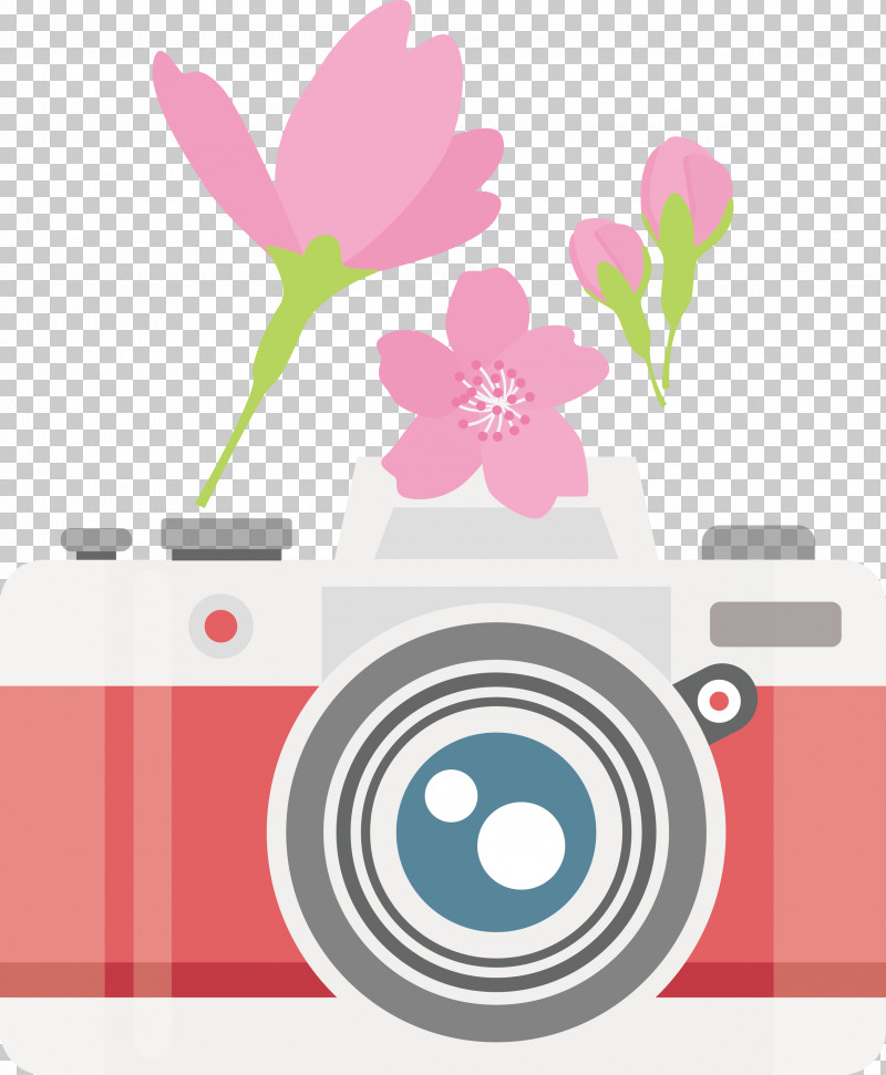 Camera Flower PNG, Clipart, Camera, Color, Floral Design, Flower, Name Free PNG Download